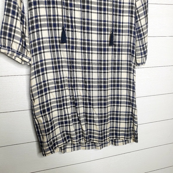 Madewell Plaid Shift Dress Size XS - Picture 7 of 7
